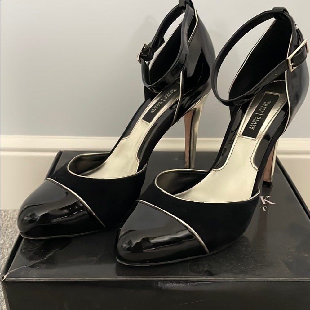 Black Patent Leather Heels